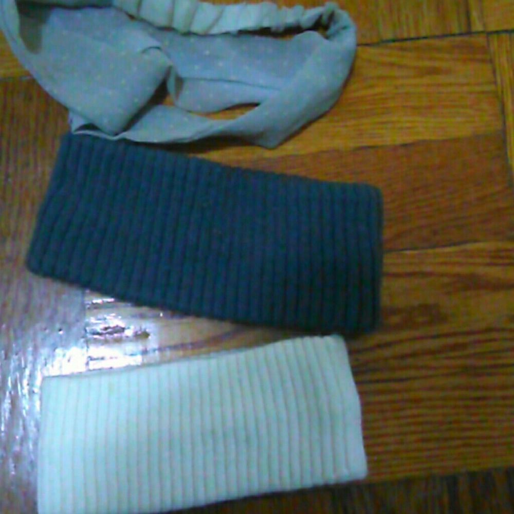 Three headbands